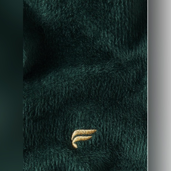 Fabletics Cozy Cord Zip Jumpsuit Green NWT, Size XL - Picture 3 of 12